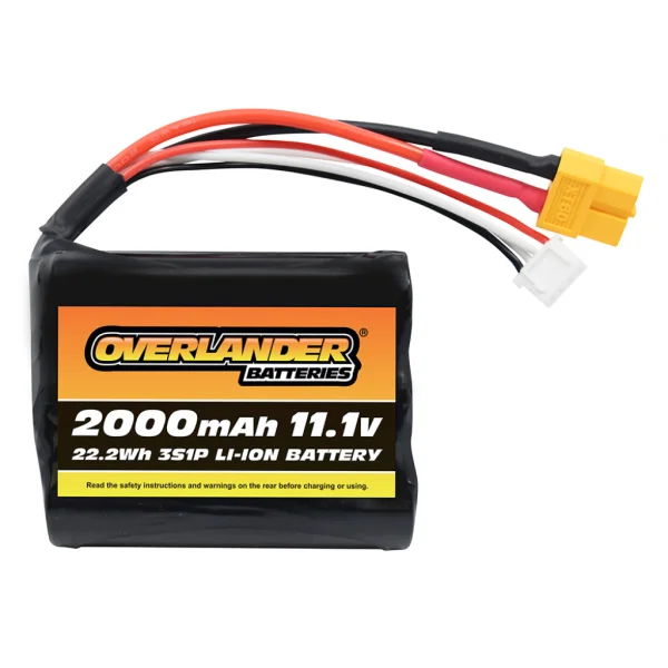 Overlander 2000mAh 11.1V 3S Li-Ion Battery