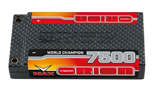 Team Orion Orion Lipo 1S Carbon Pro V-Max 7500-110C (3.8V) - Tubes (155G)