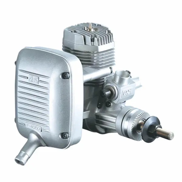 O.S. Engines MAX-65AX (10.63cc) 2-Stroke Glow Engine (E-4050 Silencer)