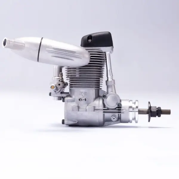O.S. Engines FS-64V (10.46cc) 4-Stroke Glow Engine — image 6 of 11