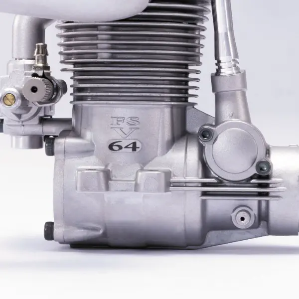 O.S. Engines FS-64V (10.46cc) 4-Stroke Glow Engine — image 8 of 11
