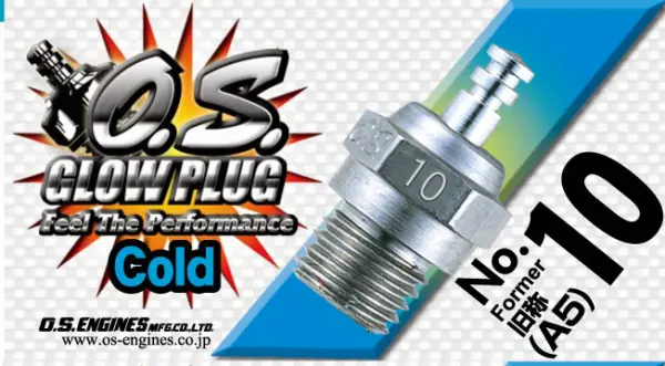 O.S. Engines Glow Plug No.10 (A5) — image 2 of 2