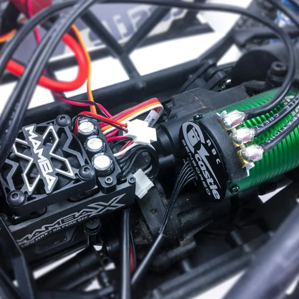 Castle Creations Mamba X Extreme 1:10 ESC Sensored Combo With 1406-6900Kv Motor
