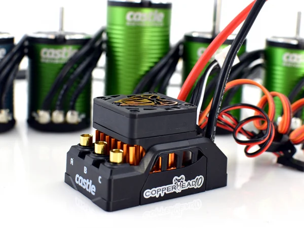 Castle Creations Copperhead 10 Sensored ESC Combo With 1406-2280KV Motor