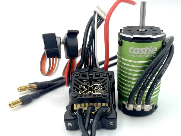 Castle Creations Mamba Micro X2 ESC Combo With 1010-4400KV Motor