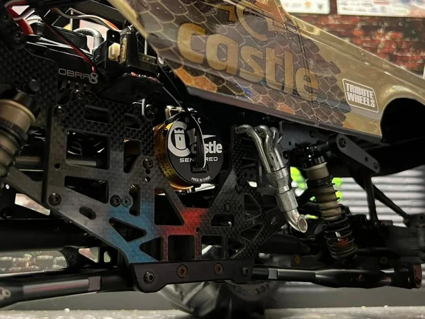 Castle Creations Cobra 8 ESC Combo With Limited Edition Gold 1515-2200Kv V2 Motor