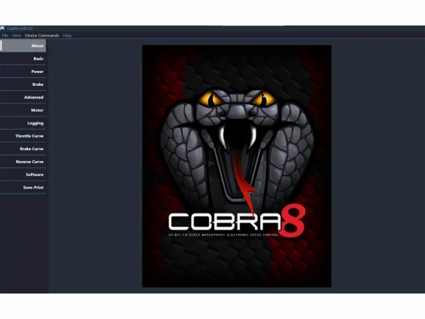 Castle Creations Cobra 8 ESC Combo With 1512-1800Kv Sensored Motor