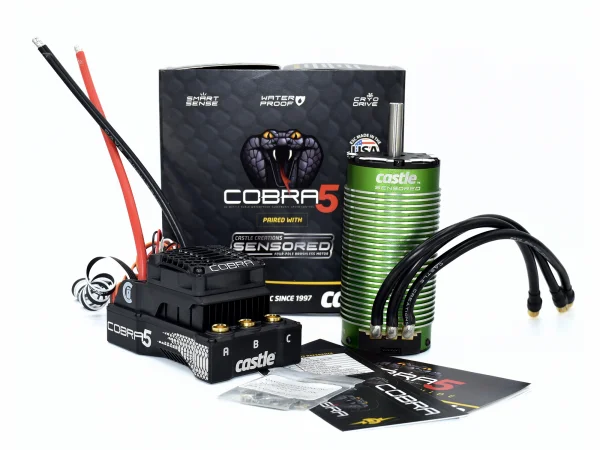 Castle Creations Cobra 5 ESC Combo With 2028-800KV Motor
