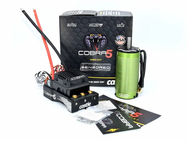 Castle Creations Cobra 5 ESC Combo With 1721-1260KV Motor