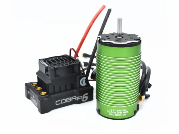 Castle Creations Cobra 6 Combo With 1717-1650Kv Sensored Motor