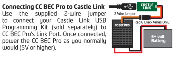 Castle BEC Pro - 20A Peak 50.4V Max
