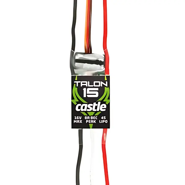 Castle Creations Talon 15 - 15AMP ESC - Heavy Duty BEC — image 1 of 3