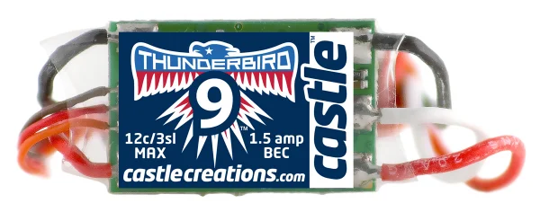 Castle Thunderbird 9A Flight ESC