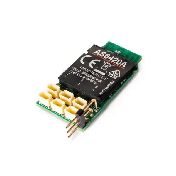 DSMX/SLT 6-Channel Receiver AS3X/SAFE: Micro P-47
