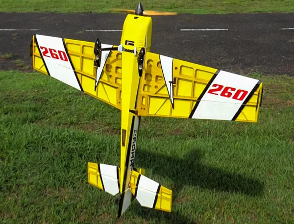 Precision Aerobatics Extra 260RR ARF - Yellow
