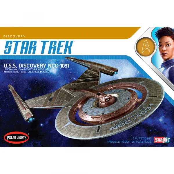 Polar Lights Star Trek U.S.S. Discovery 2T