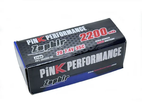 Pink Performance Zephir LiPo 2S 7.4V-2200-35C (XT60) 106x35x15mm 122g — image 1 of 2
