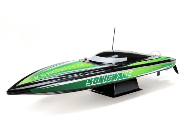 Pro Boat Sonicwake 36 - Black/Green
