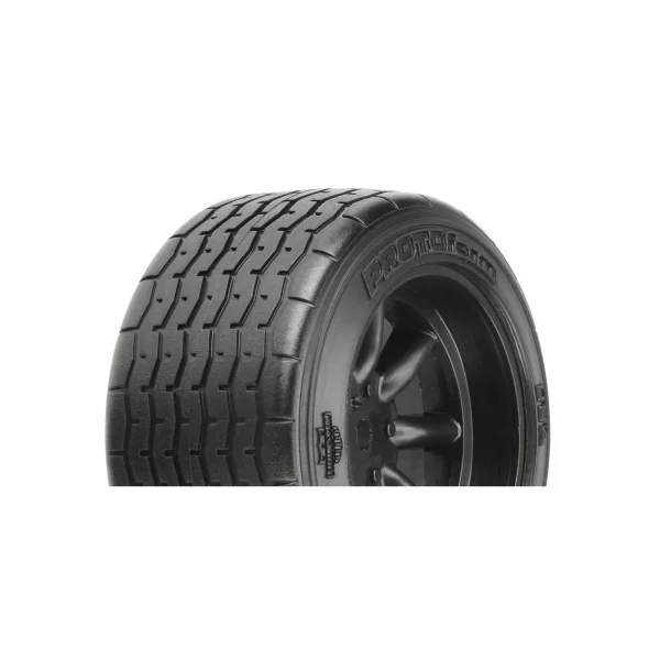 ProLine Protoform Vta Rear Tyres 31mm Mounted On Black Wheels (2)