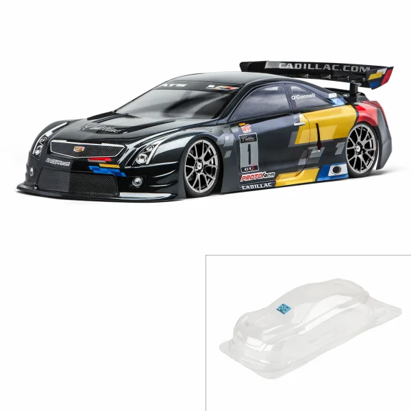 Protoform Cadillac ATS-V.R 190mm Clear Bodyshell