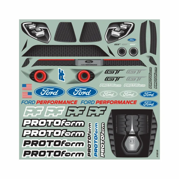 ProLine Protoform Ford GT Lightweight Clear Bodyshell 190mm