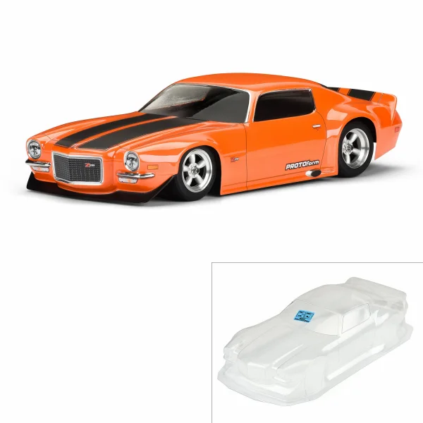 Protoform 1971 Chevroley Camaro VTA - 200mm Clear Bodyshell