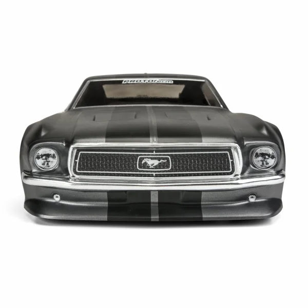 Protoform 1968 Ford Mustang VTA Clear Bodyshell - 200mm