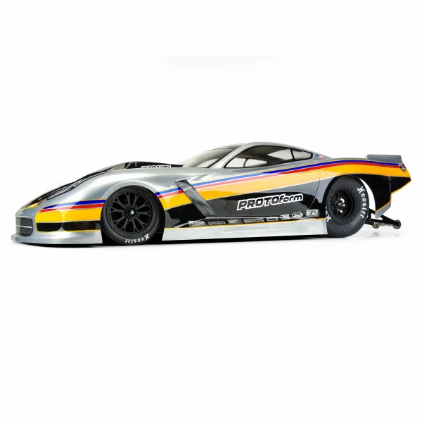 ProLine Protoform Chevrolet Corvette C7 Pro-Mod Drag Body For Modified Traxxas Slash
