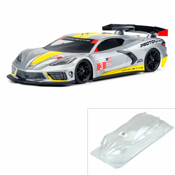 ProLine Protoform Chevrolet Corvette C8 Clear Body 190mm