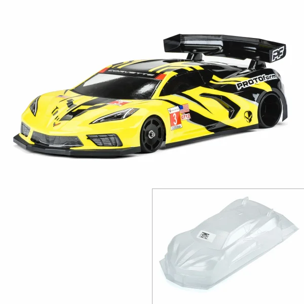 ProLine Protoform Chevrolet Corvette C8 Clear Body For GT12
