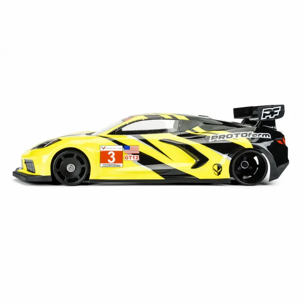 ProLine Protoform Chevrolet Corvette C8 Clear Body For GT12