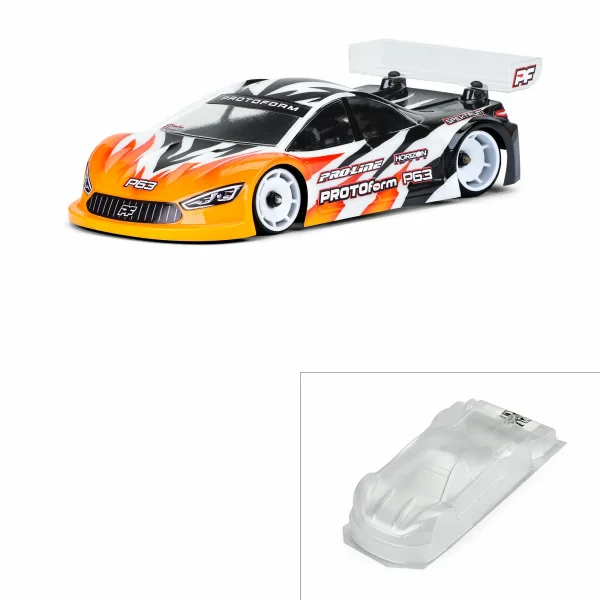 Protoform 1:28 P63 Lightweight Clear Bodyshell For Mini Z (98mm WB) — image 4 of 13
