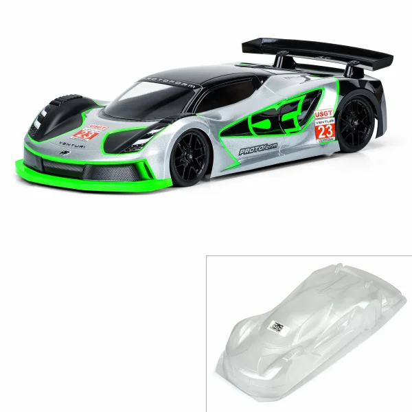 1:10 Venturi GT Clear Body: 190mm Touring Car