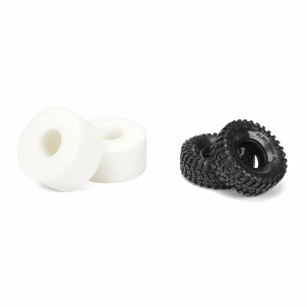 ProLine Flat Iron 1.9 XL G8 Rock Terrain Tyres with Memory Foam Inserts (2)