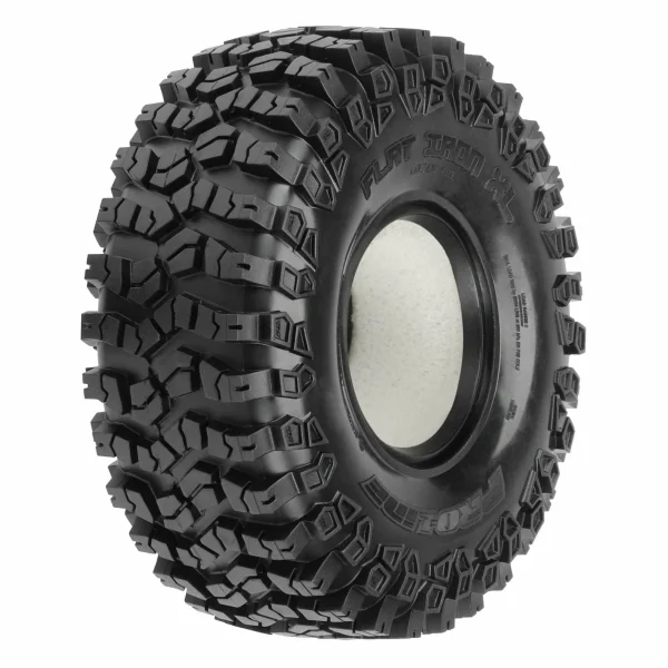 ProLine Flat Iron 1.9 XL G8 Rock Terrain Tyres with Memory Foam Inserts (2)