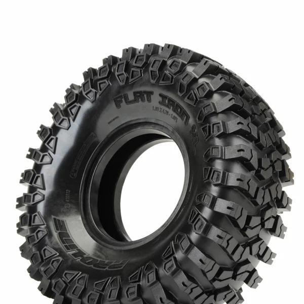 ProLine Flat Iron 1.9 XL G8 Rock Terrain Tyres with Memory Foam Inserts (2)