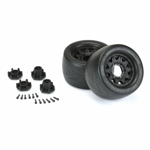 ProLine Prime 2.8 Street Tyres on Black Raid 6x30 Wheels
