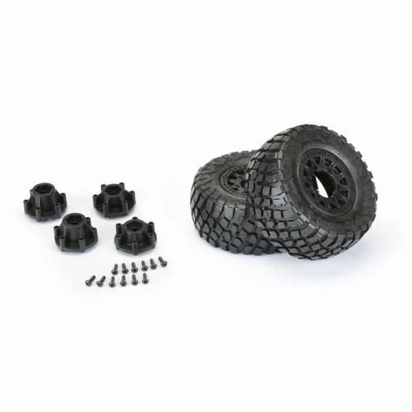 ProLine BF Goodrich Baja KR2 M2 SC Tyres on Black Raid 6X30 Wheels (2)