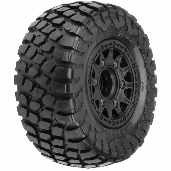 ProLine BF Goodrich Baja KR2 M2 SC Tyres on Black Raid 6X30 Wheels (2)