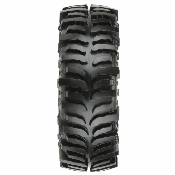 ProLine Interco Bogger 1.9 G8 Rock Terrain Truck Tyres on IMPULSE Black Beadlock Wheels (2) ** CLEARANCE **