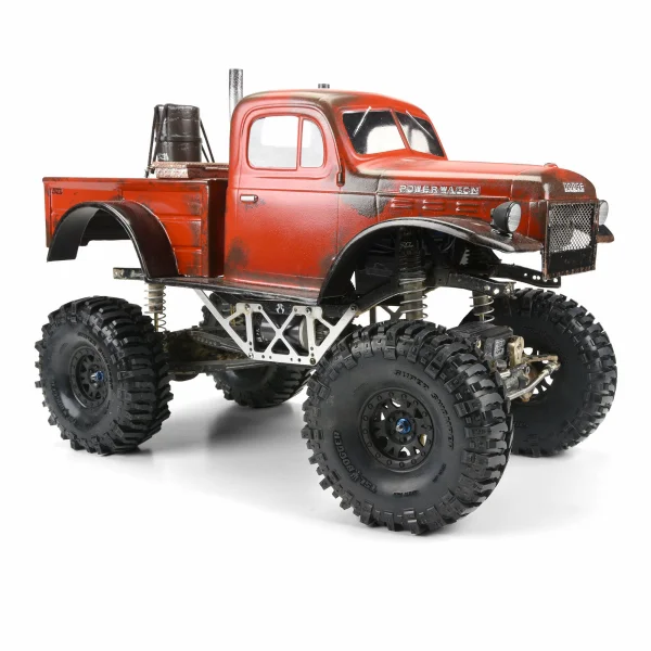 ProLine Interco Bogger 1.9 G8 Rock Terrain Truck Tyres on IMPULSE Black Beadlock Wheels (2) ** CLEARANCE **