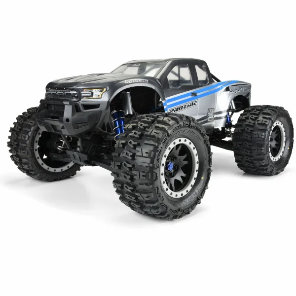 ProLine Trencher 4.3 Pro-Loc Tyres Mounted on IMPULSE Black X MAXX Wheels (2)