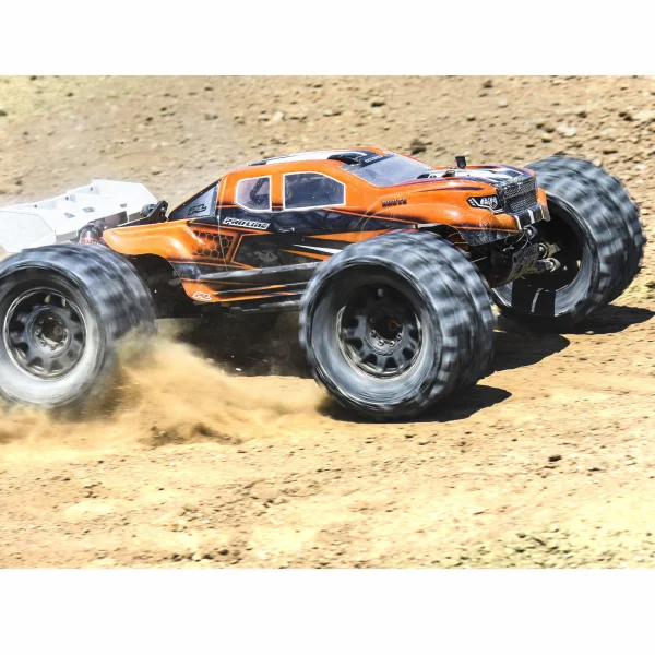 ProLine Trencher HP Belted 3.8 Tyres Mounted on Raid Black 8X32 Wheels - 17mm Hex ** CLEARANCE **