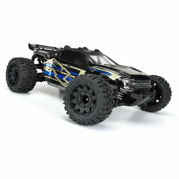 ProLine Trencher 2.8 LP Mounted on Black Raid 6X30 Wheels (2)