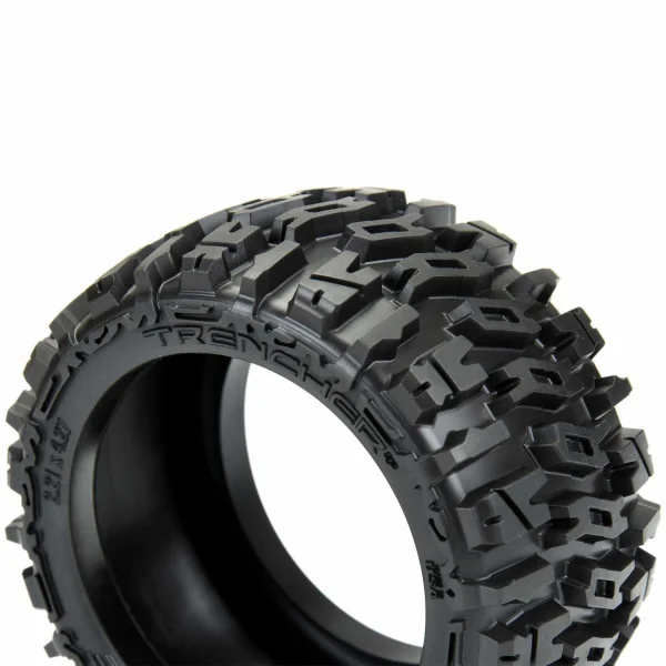 ProLine Trencher 2.8 LP Mounted on Black Raid 6X30 Wheels (2)