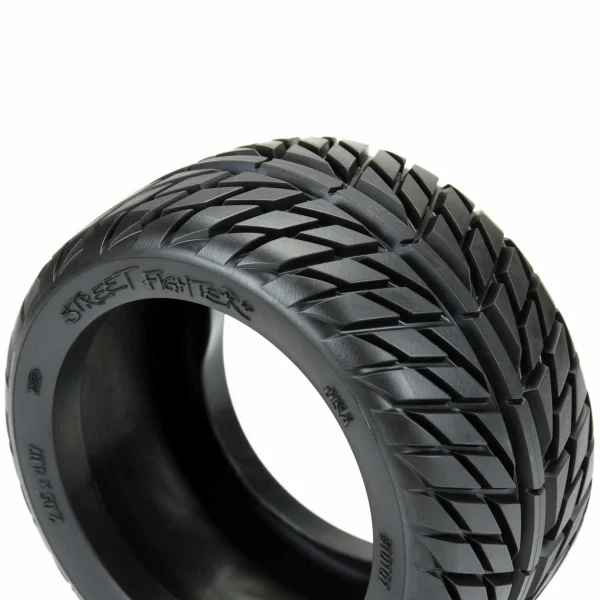 ProLine Street Fighter 2.8 Tyres Mounted on Black Raid 6X30 Removable Hex Wheels - 12mm Hex