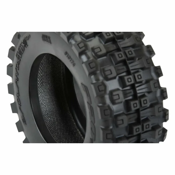 ProLine Badlands MX28 HP 2.8 Belted Tyres - Mounted On Black 6X30 Wheels - 12mm Hex