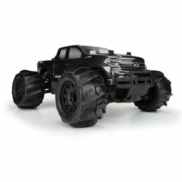 ProLine Dumont 2.8 Sand Paddle Tyres on Raid Black 6x30 12mm Hex Wheels (2)