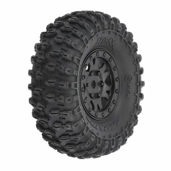 ProLine Hyrax 1.0 Tyres On Mini IMPULSE Wheels For Axial SCX24 (4)