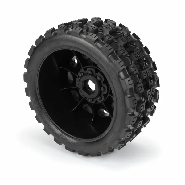 ProLine Badlands MX57 5.7 Tyres Mounted on Raid 8x48 Wheels (2)